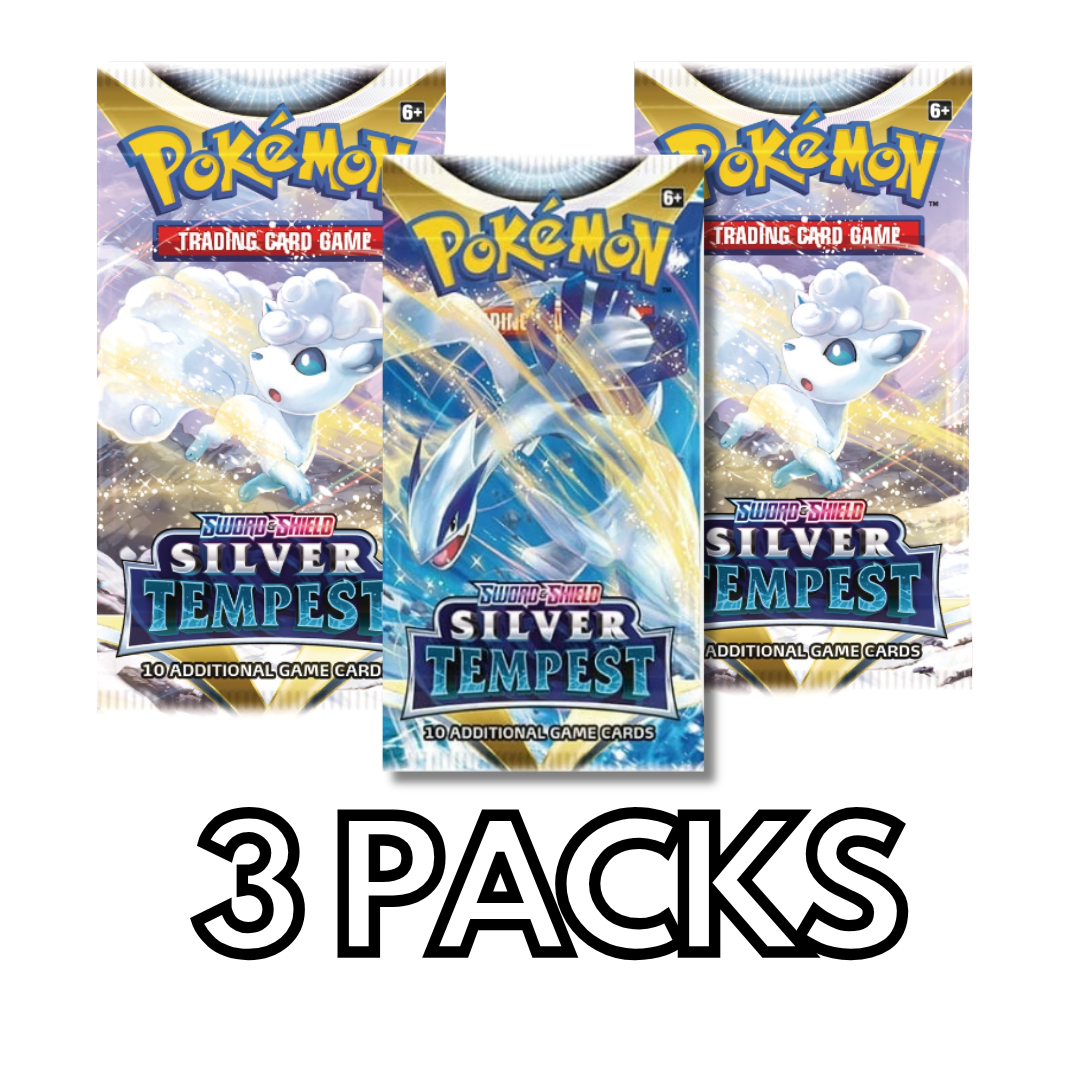 Silver Tempest x3 Booster Packs