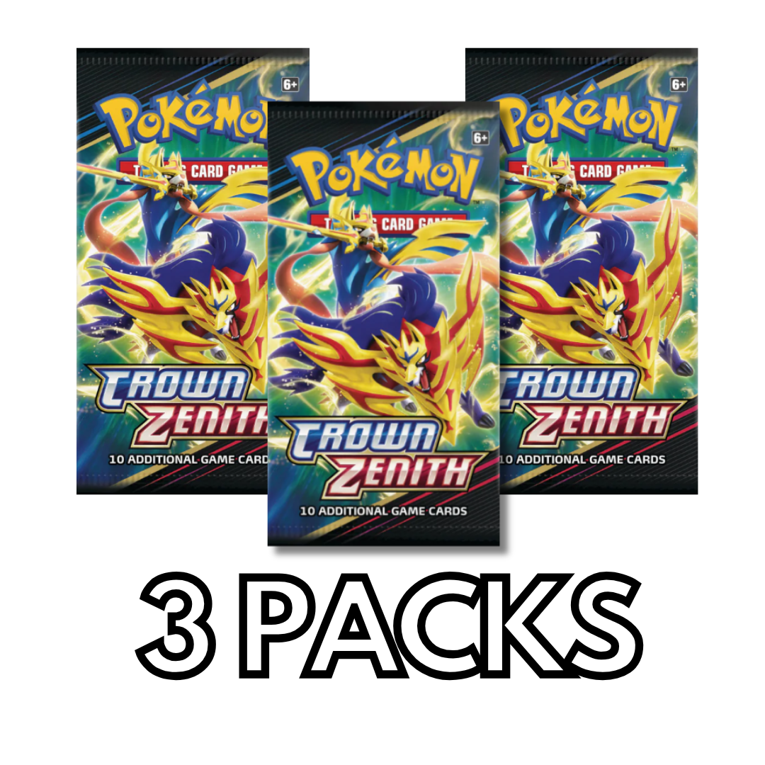 Crown Zenith x3 Booster Packs