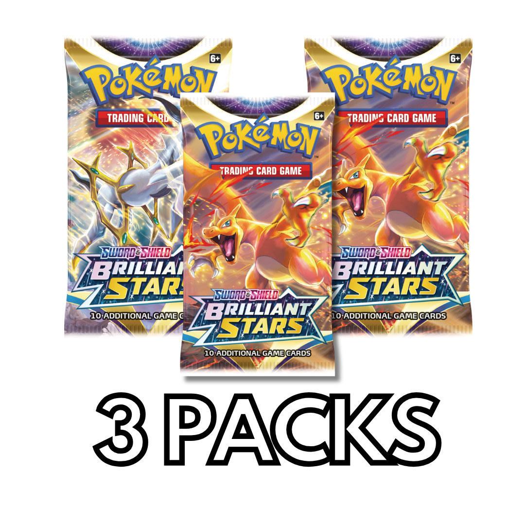 Brilliant Stars x3 Booster Packs